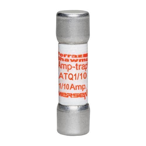 ATQ1/10 - Fuse Amp-Trap® 500V 0.1A Time-Delay Midget ATQ Series